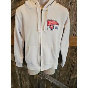 MLB Chicago cubs Medium full zip hoodie 2016 champions world series collectors #